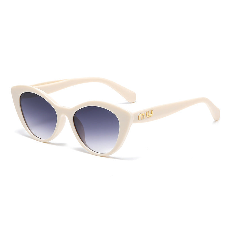 Damen modische Katzenaugen Sonnenbrille mit UV-Schutz Karnz