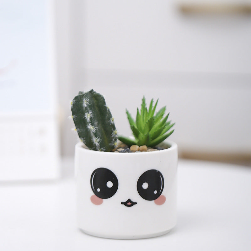 Niedlicher Tier-Themen-Sukkulenten-Planter Karnz