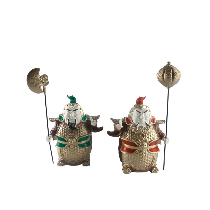 Dekorativer Krieger-Figurine