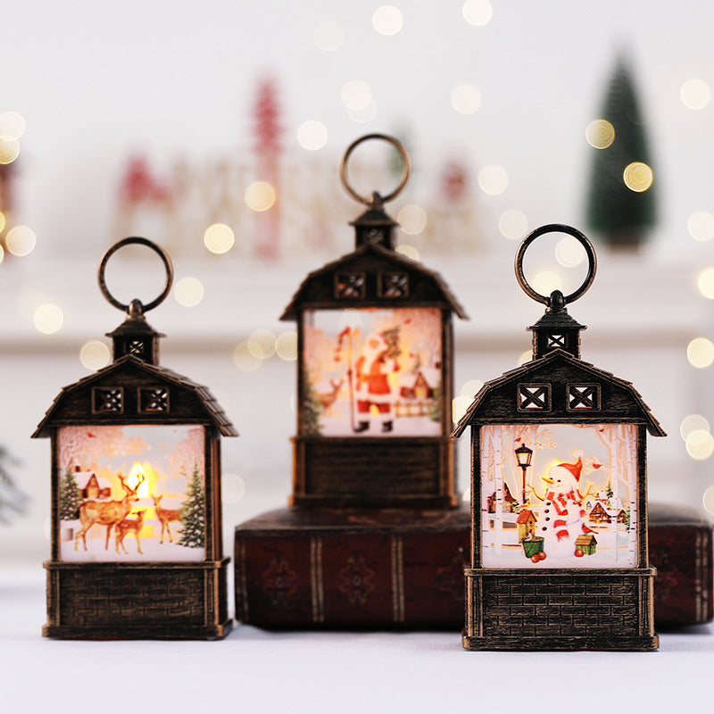 Dekoratives Weihnachtslaternen-Set