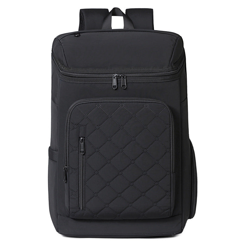 Stylischer gesteppter Laptop-Rucksack Karnz