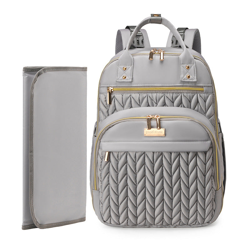 Stylischer gesteppten Wickelrucksack Karnz