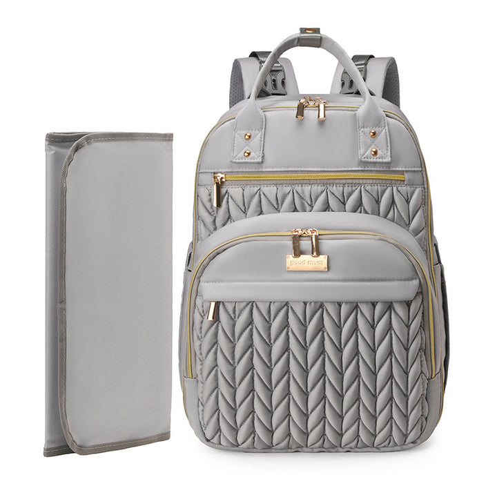 Stylischer gesteppten Wickelrucksack Karnz
