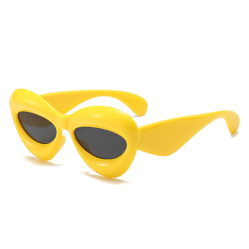 Retro Katzenaugen-Sonnenbrille