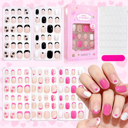Fun Themed Press-On Nail Set Karnz