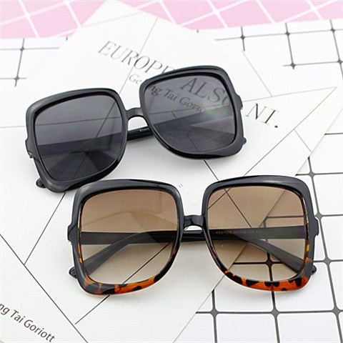 Damen Geometrische Sonnenbrille im modernen Design Karnz