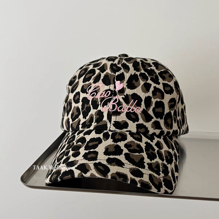 Stylische Polka-Dot-Baseballkappe