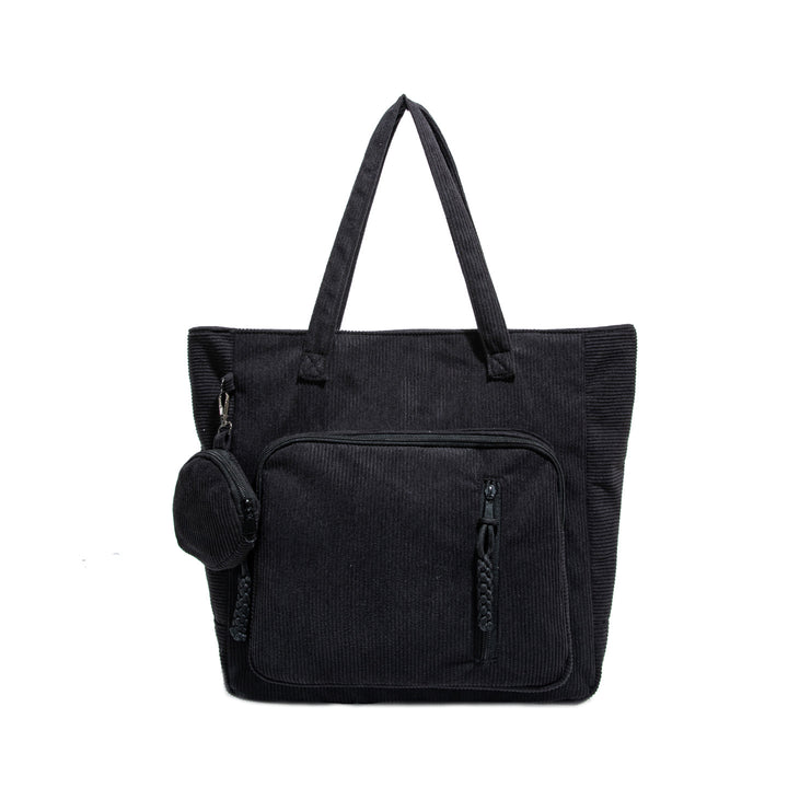 WoSpacious Mehrfach-Taschen Canvas Einkaufstasche Karnz