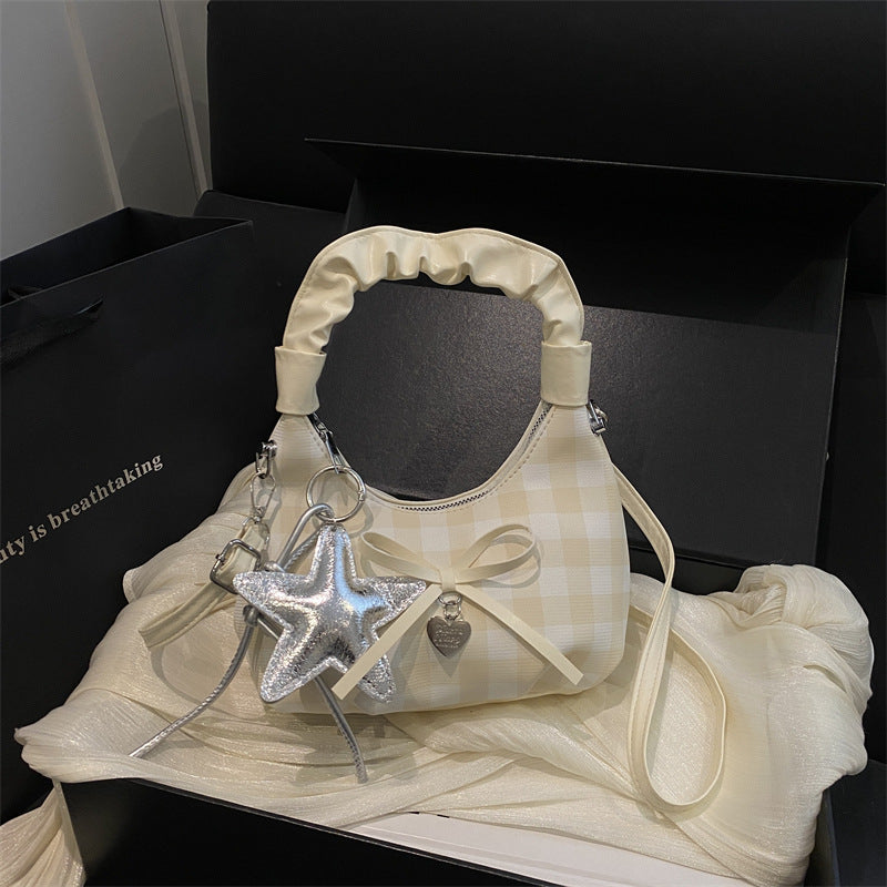Kariert Handtasche