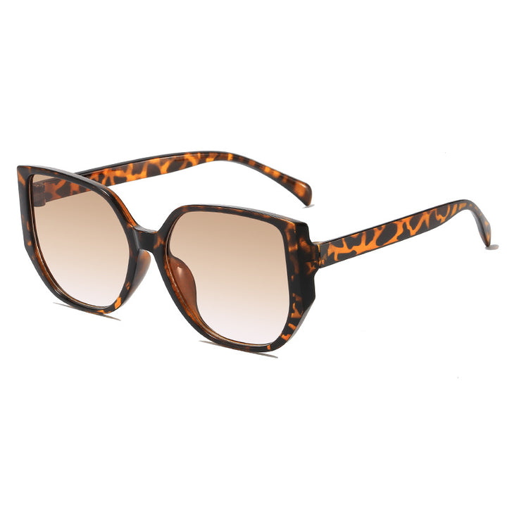 Oversized Geometric Frame Sonnenbrille Karnz