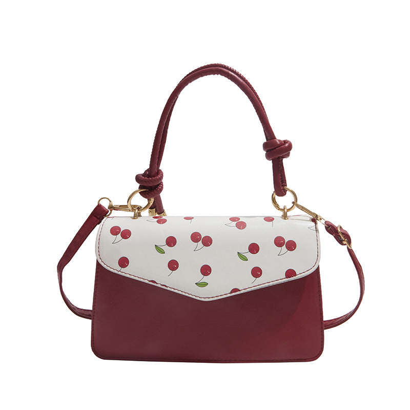 WoChic Blumenmuster Handtasche Karnz