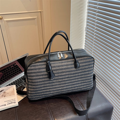 Premium Leder Wochenendreise-Tasche