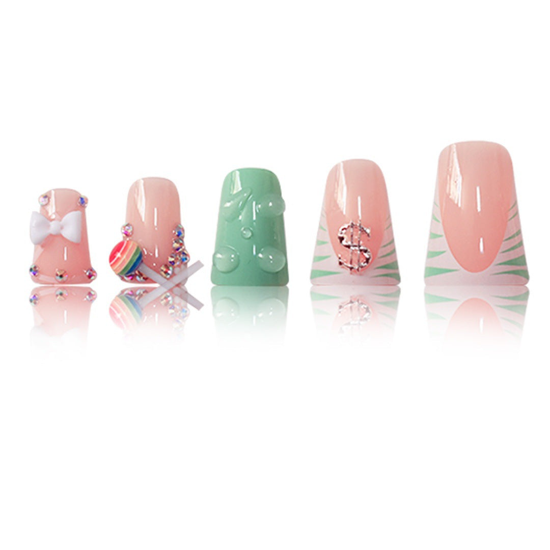 Dekoratives Nagelkunst-Set Karnz