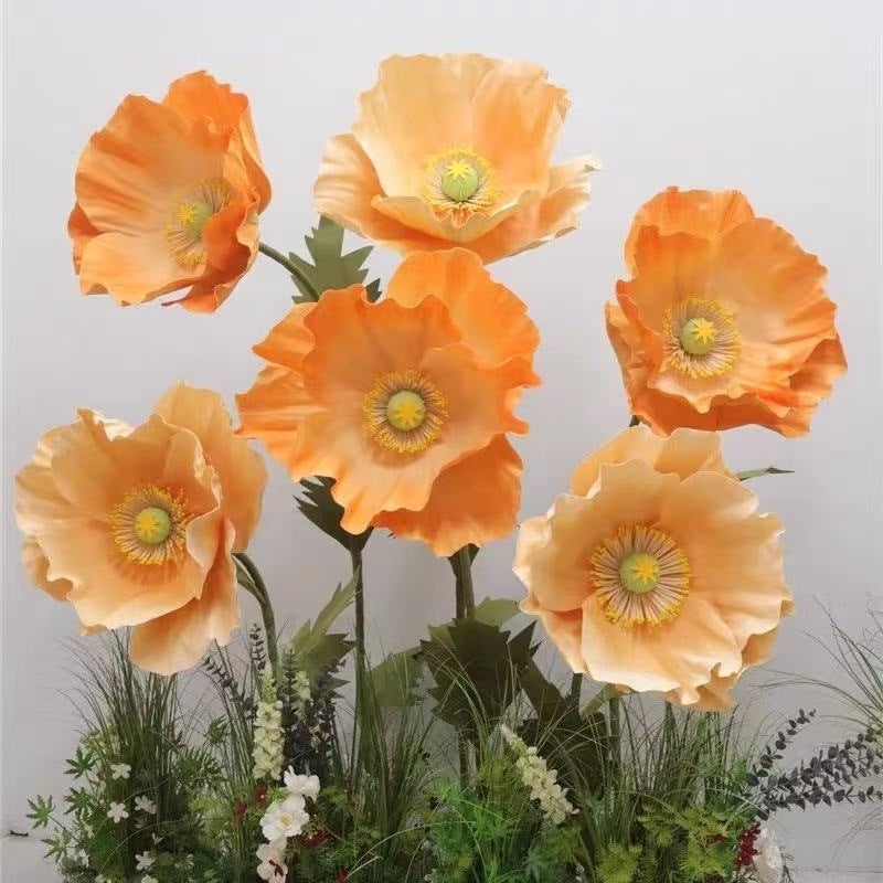 Elegante große Papierblumenanordnung
