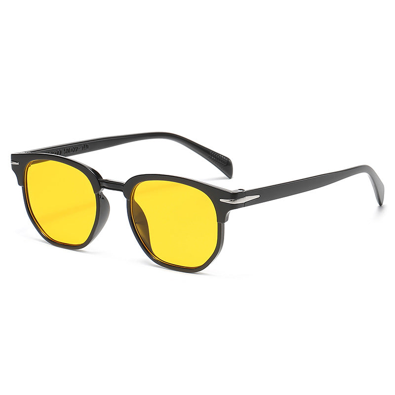 Damen modische Sonnenbrille mit auffälligem Rahmen und polarisierten Gläsern Karnz
