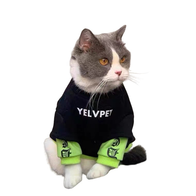 Katzen- und kleine Hundepullover-Sweatshirt