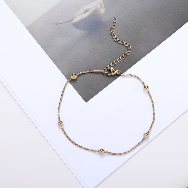 Verstellbares Perlenkette Armband Karnz