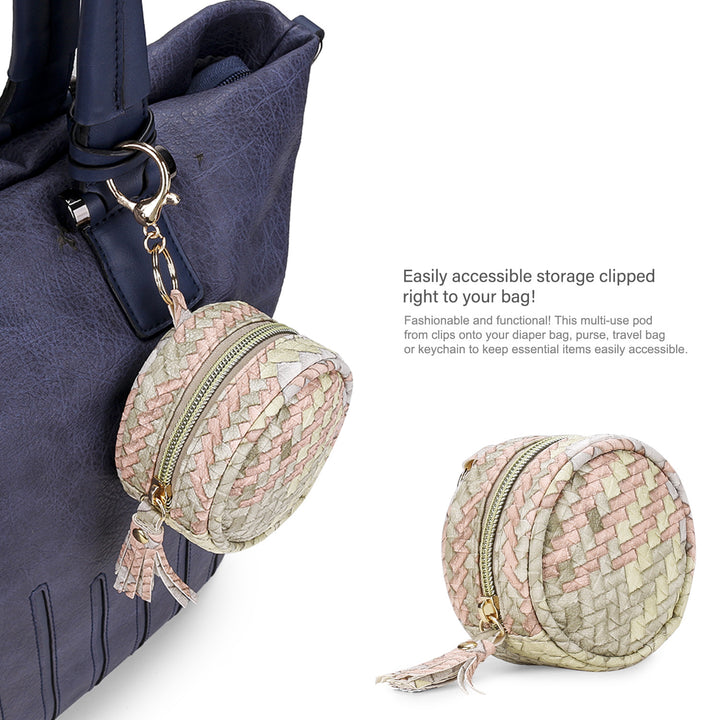 Runde Kosmetiktasche Karnz