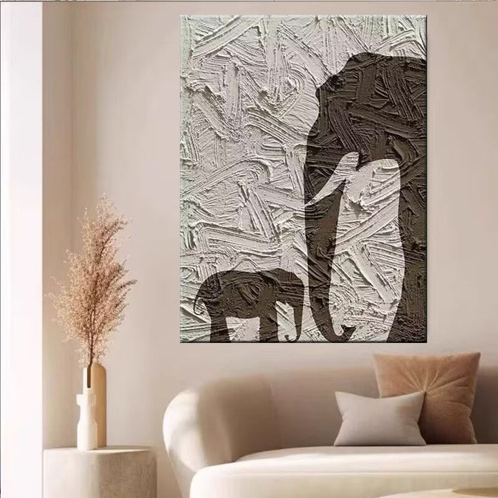Abstrakte Tierkunst Leinwand