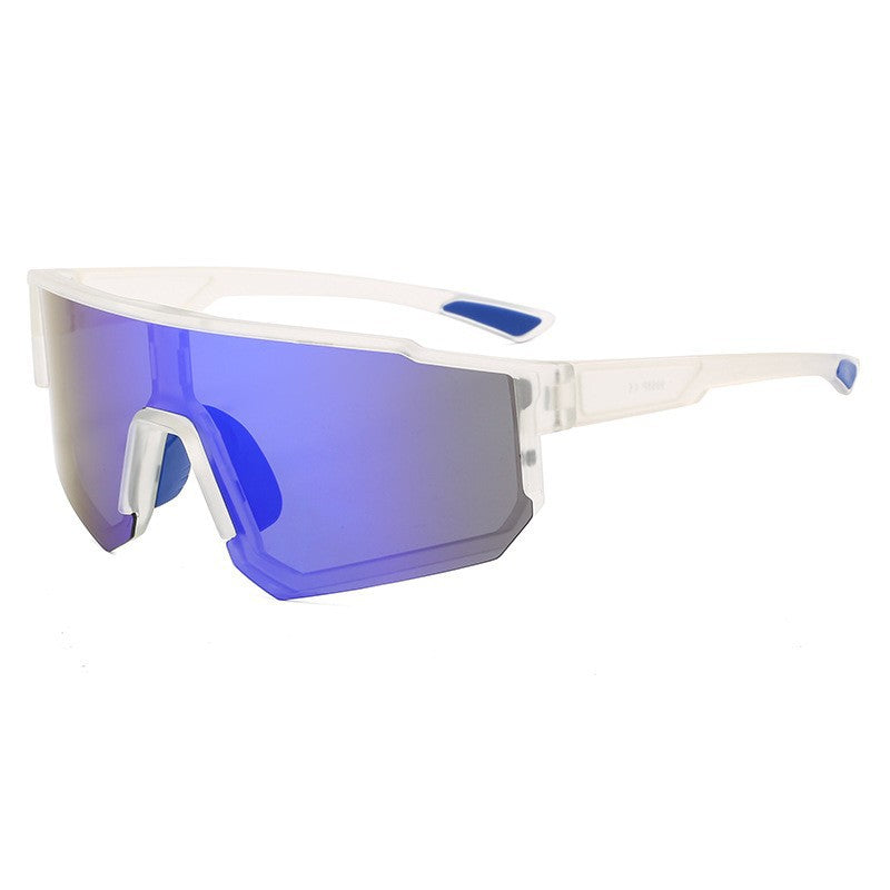 Damen Sportliche Schutzbrille mit innovativem, breiten Rahmen und polarisierenden Gläsern Karnz