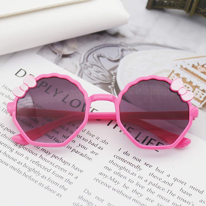 Damen verspielte Sonnenbrille im kreativen Design Karnz