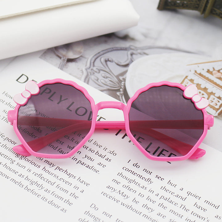 Damen verspielte Sonnenbrille im kreativen Design Karnz