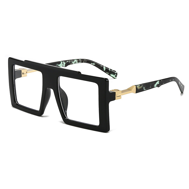 Damen modische Sonnenbrille mit rechteckigem Rahmen Karnz