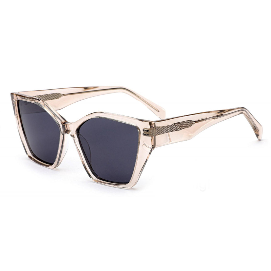 Damen Sonnenbrille im modernen, asymmetrischen Design mit polarisierenden Gläsern Karnz