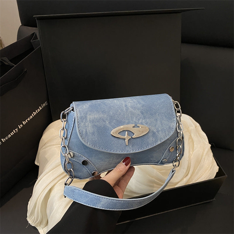 Kette-Detail Schulterhandtasche