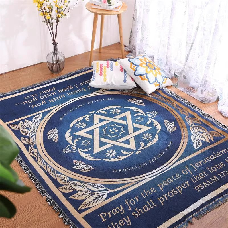 Inspirierende dekorative Gebet Wurfdecke
