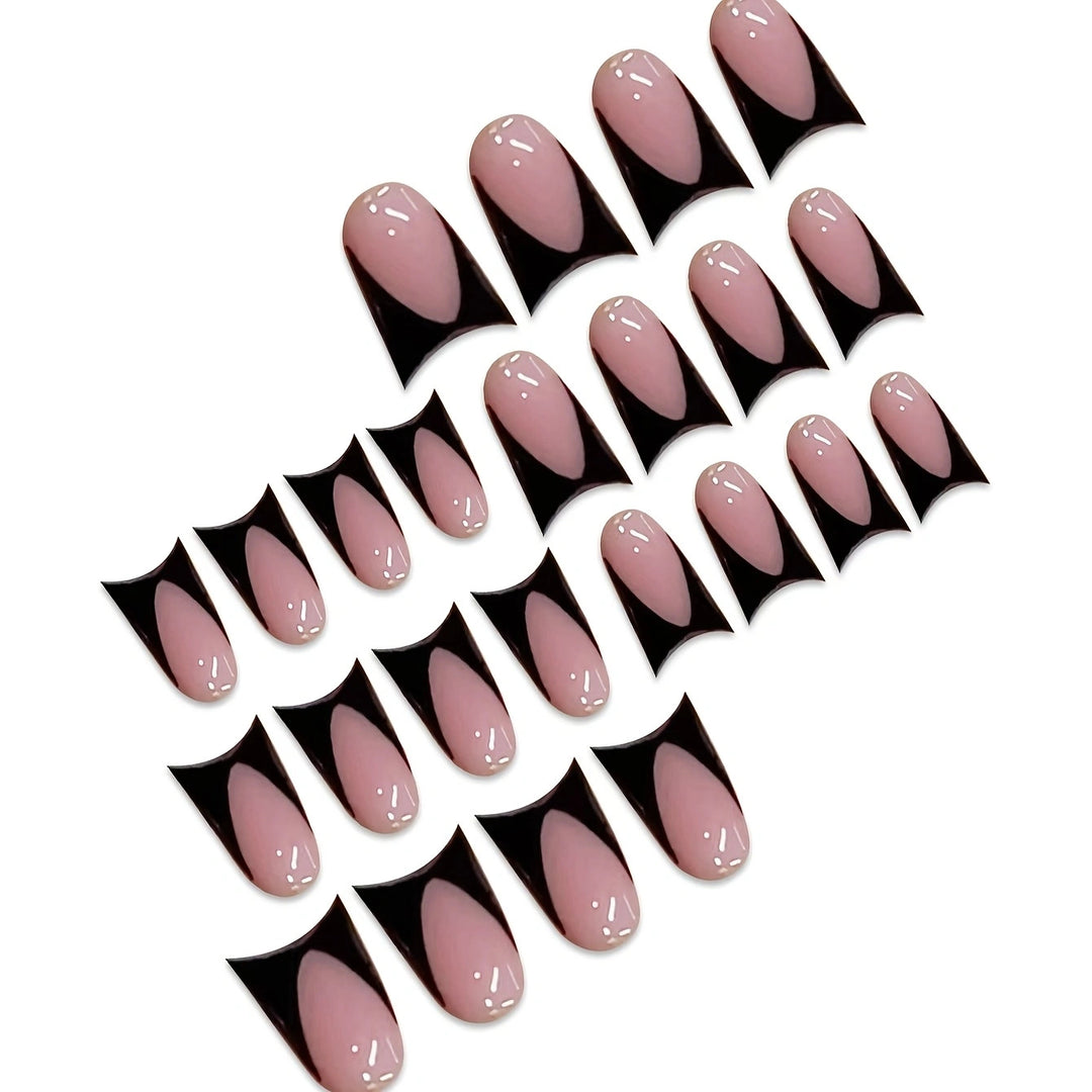 Trendy Stiletto Nagelkunst Karnz