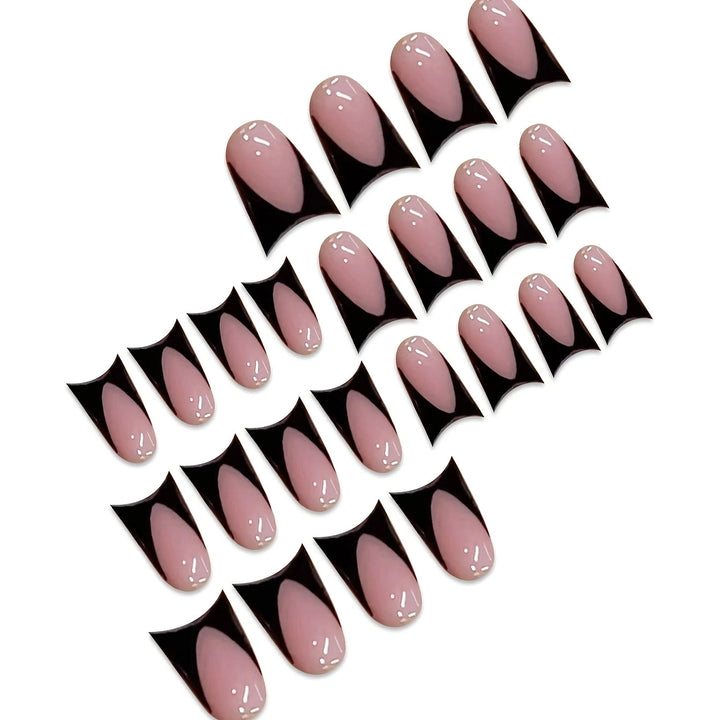 Trendy Stiletto Nagelkunst Karnz
