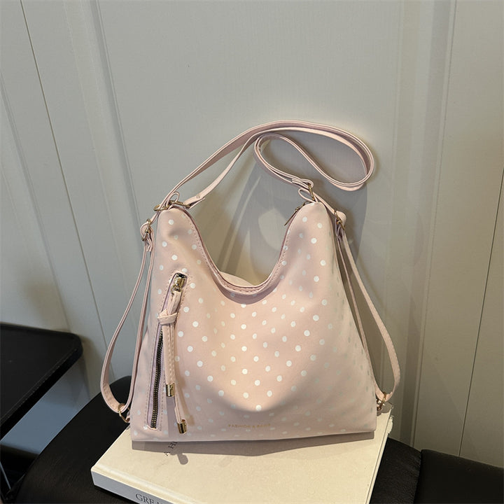Polka Dot Fashion Schultertasche