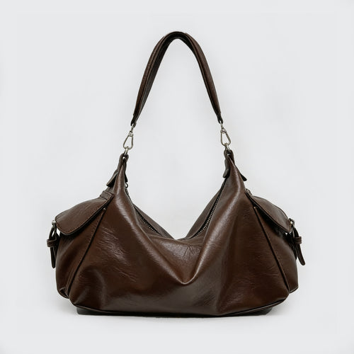 Luxuriöse lässige Leder Schultertasche