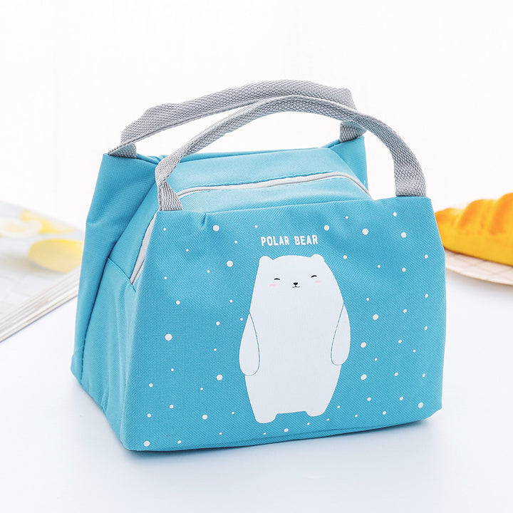 Isolierte Lunchbox-Tasche mit süßem Fuchsdesign