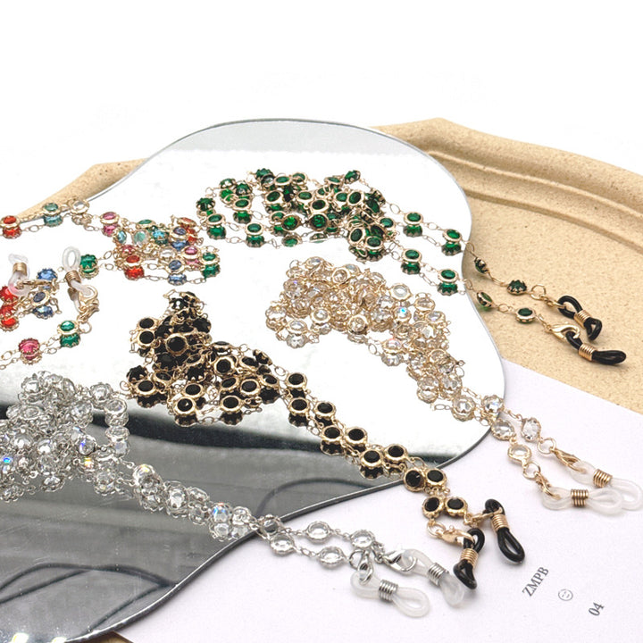 Crystal Chain Brillenhalter Karnz