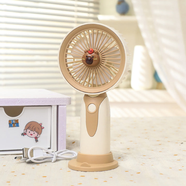 Damen Tragbarer Handventilator im kreativen Tierdesign Karnz