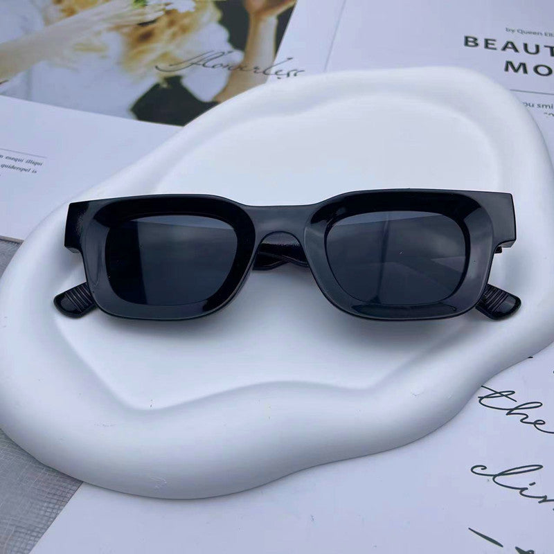 Oversized Flachkopf Sonnenbrillen Karnz