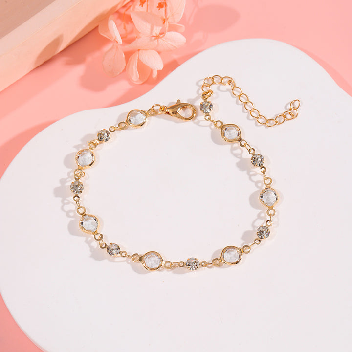 Elegante mit Kristallen verzierte Armband Karnz