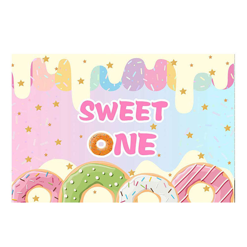 Kinderspielerische Donut-Themen Wandkunst Karnz