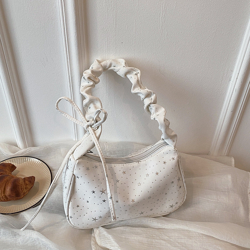 WoChic Schlaff Star-Muster Handtasche Karnz