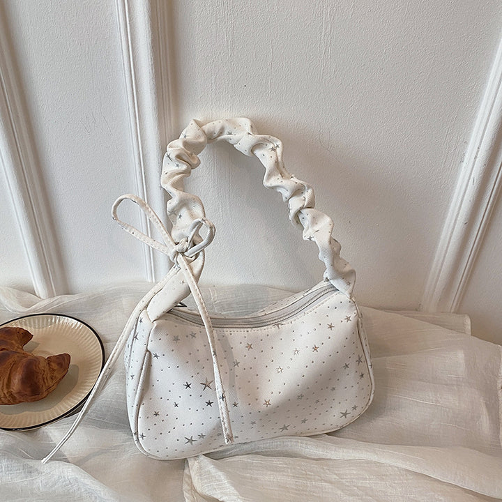 WoChic Schlaff Star-Muster Handtasche Karnz