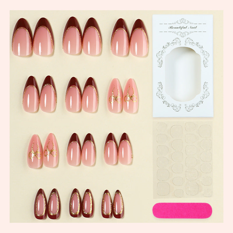 Elegante Gel-Nagelkunst Press-On-Kollektion Karnz
