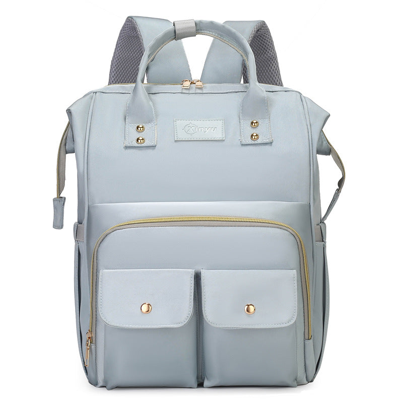Stylische Mehrfach-Taschen Wickelrucksack Karnz
