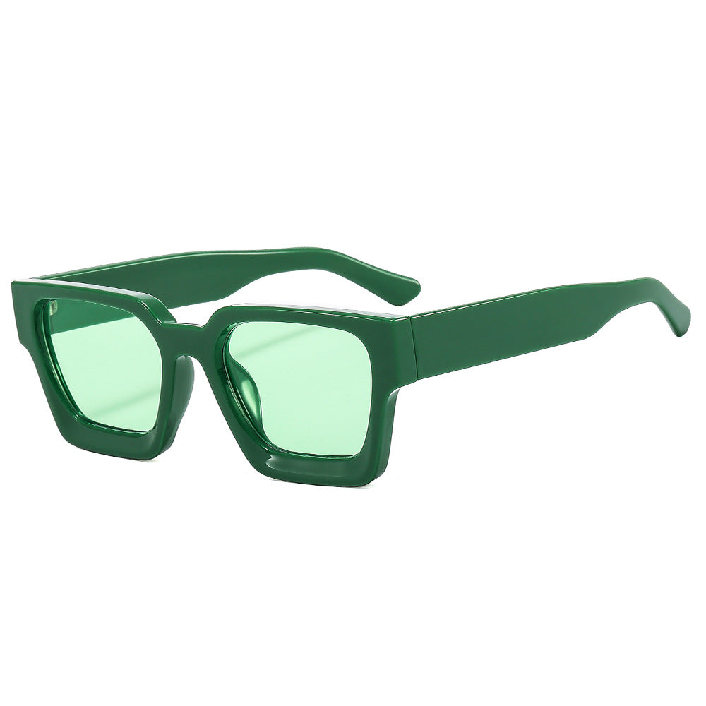 Damen stylische geometrische Sonnenbrille Karnz