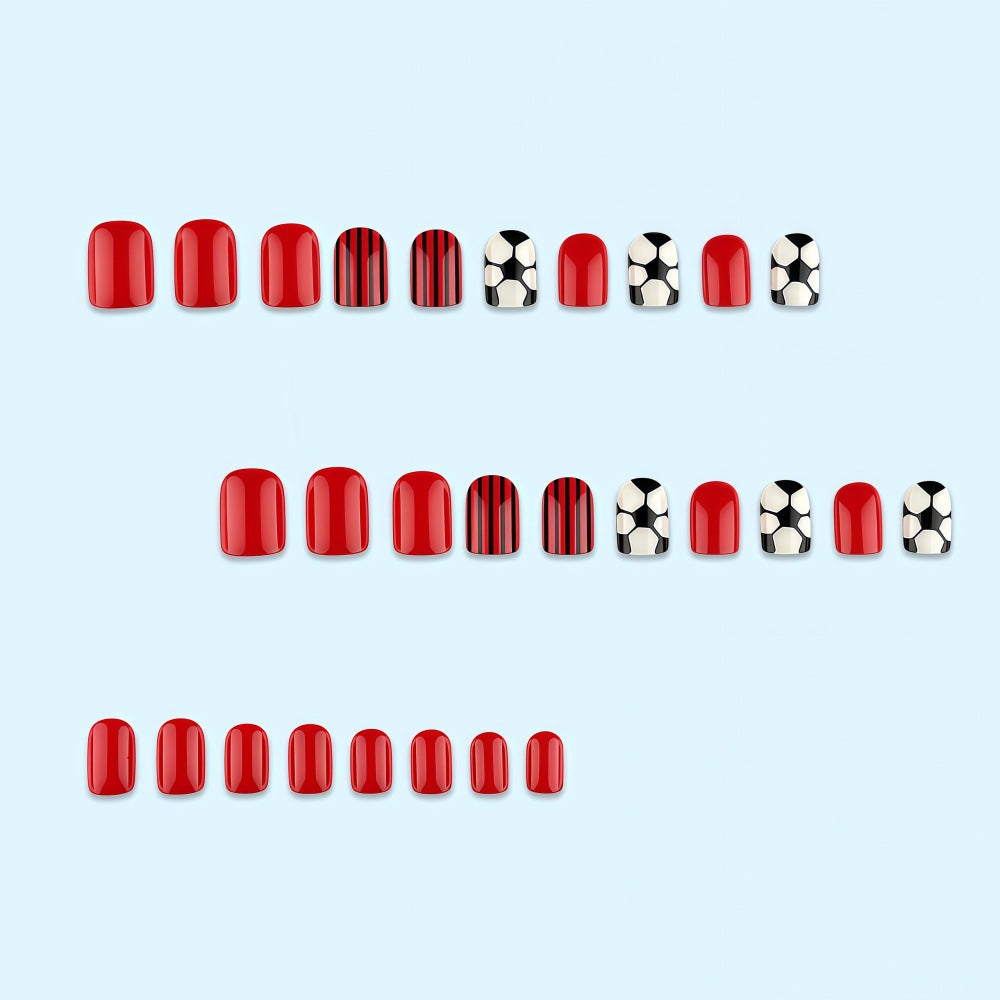 Kreative Fußball-Nageldesigns Karnz