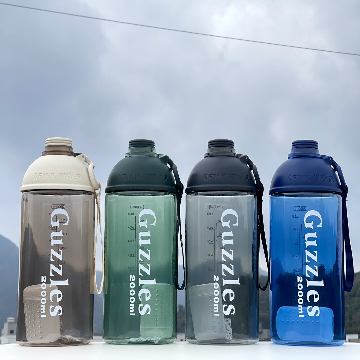 Unisex Großvolumen Trinkflasche Karnz