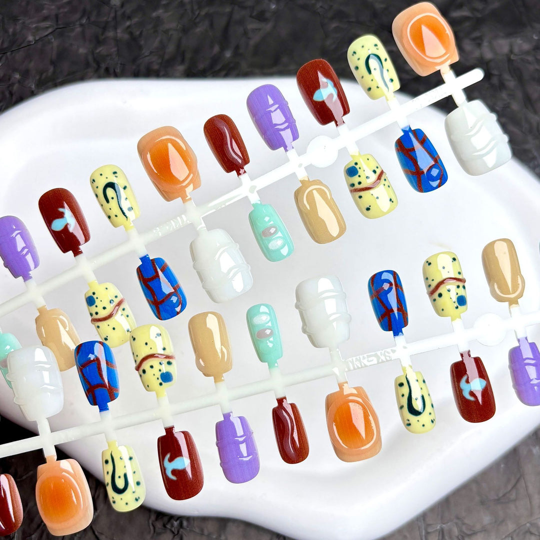 Kreatives Press-On Nail Art Set 1790746206