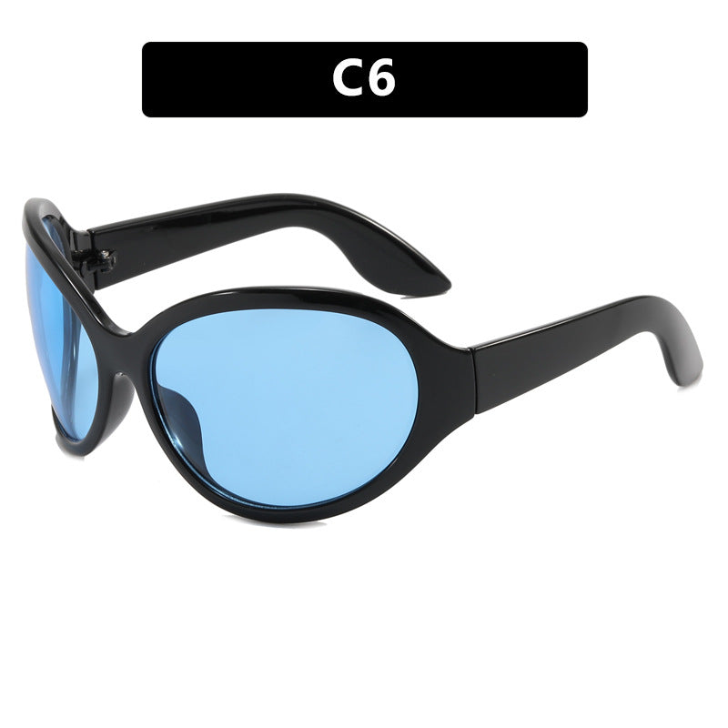 Damen sportliche Sonnenbrille mit robustem Design Karnz