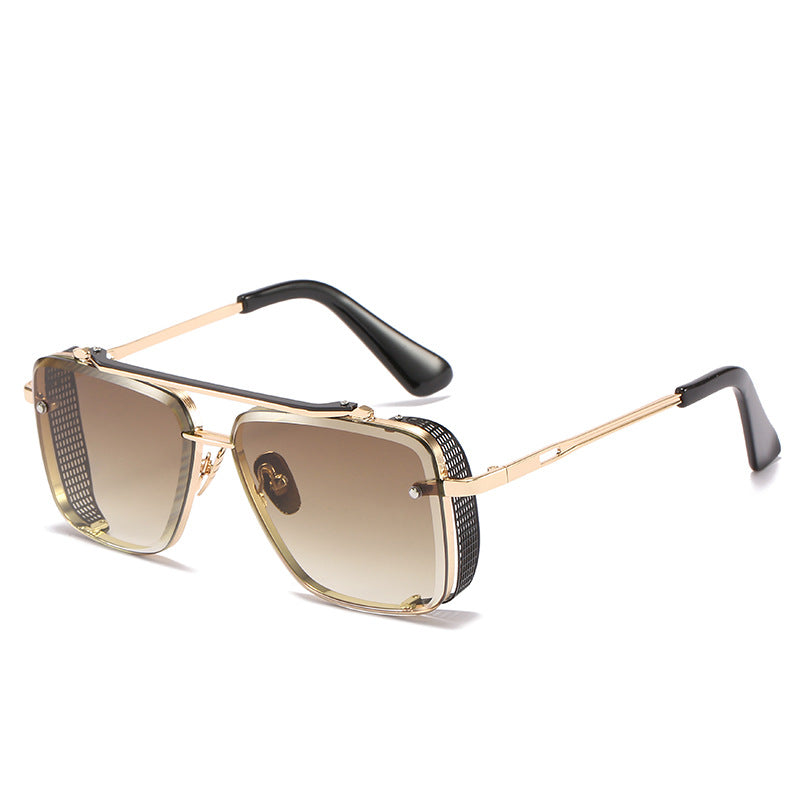 Damen modische Sonnenbrille mit einzigartigem Design und hochwertigem Rahmen Karnz